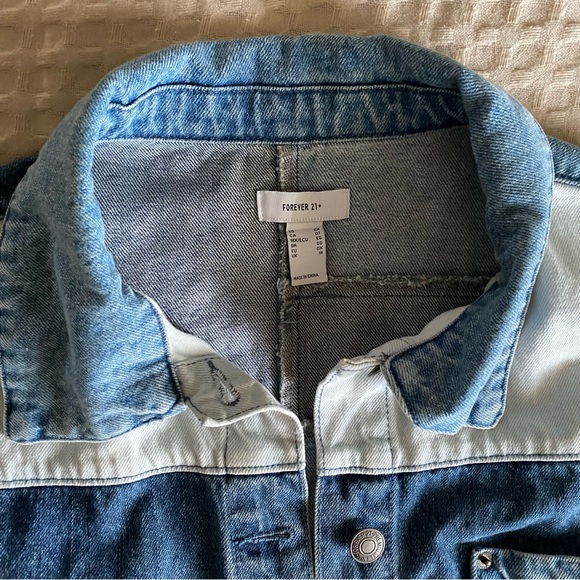Forever 21 Denim Patchwork Jacket - Picture 7 of 11